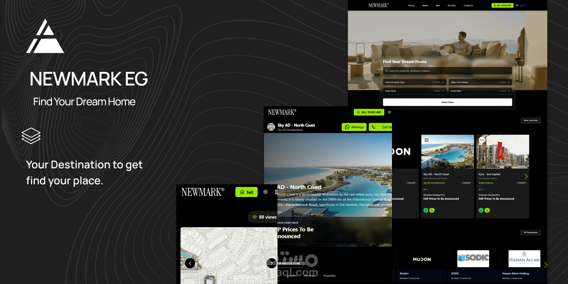 NewMark - Real Estate Platform