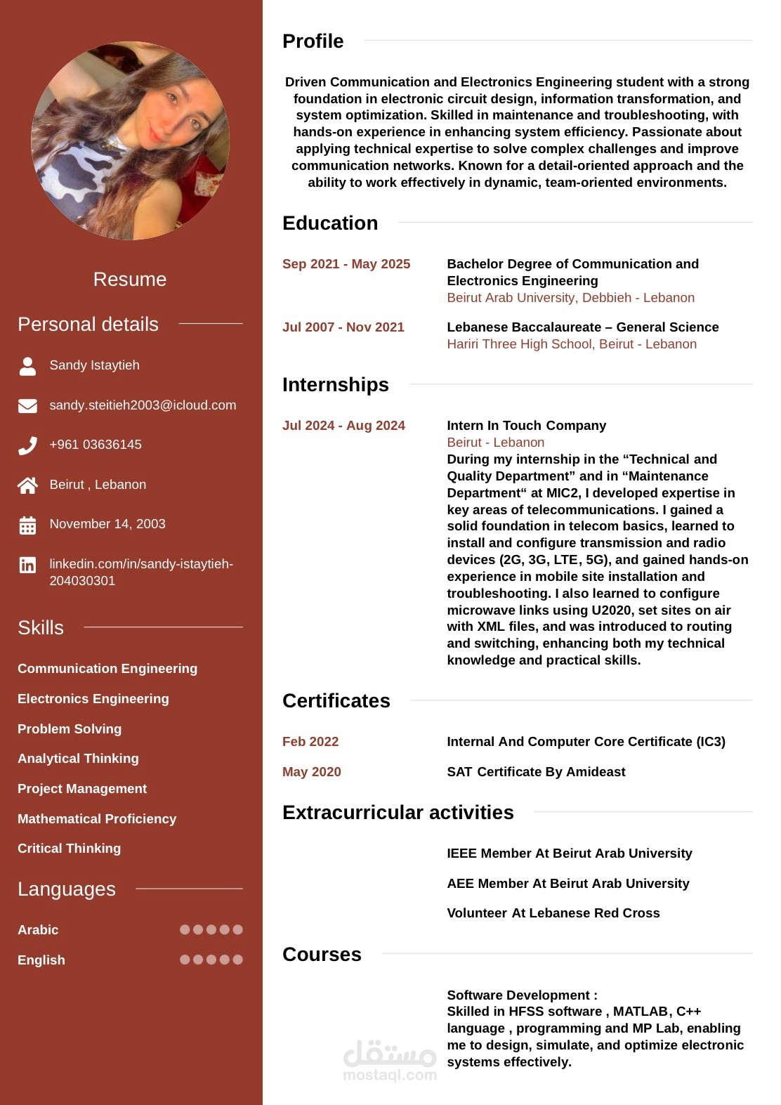 My Resume