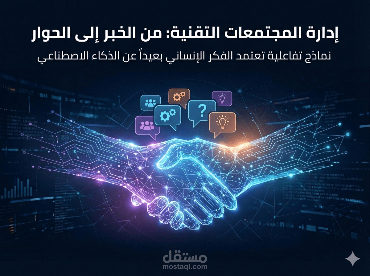 هذا النموذج يوضح أسلوبي في صناعة محتوى تفاعلي يتجاوز مجرد نقل المعلومة التقنية إلى خلق حوار مجتمعي. يعتمد منهجي على