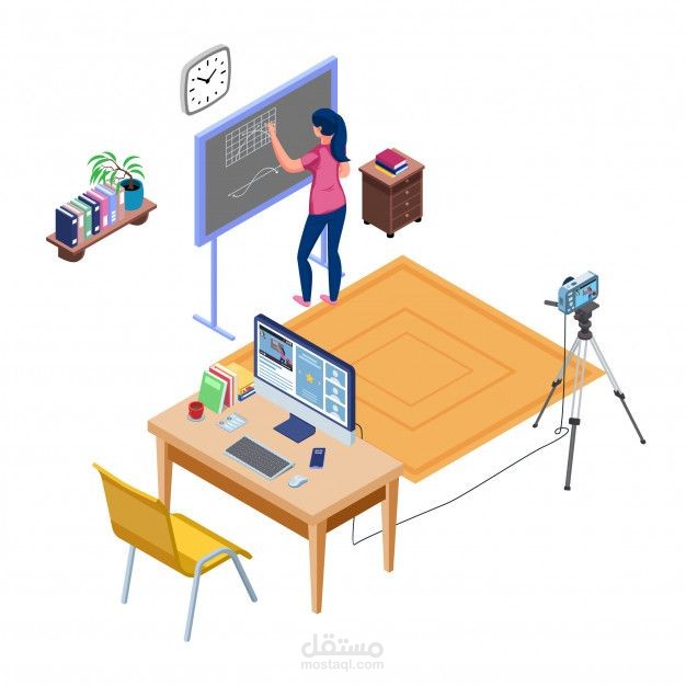 تدريس اللغة الإنجليزية عن بعد ( Online Teaching )