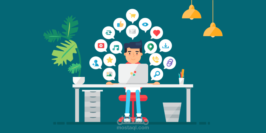 كتابة المحتوى