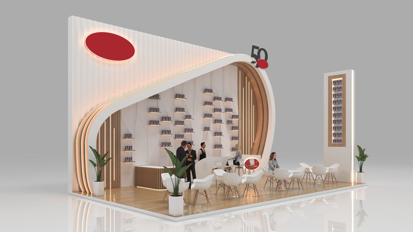 Al-Ameed Coffee | Booth Shop-Drawing | Saudi Food 2024