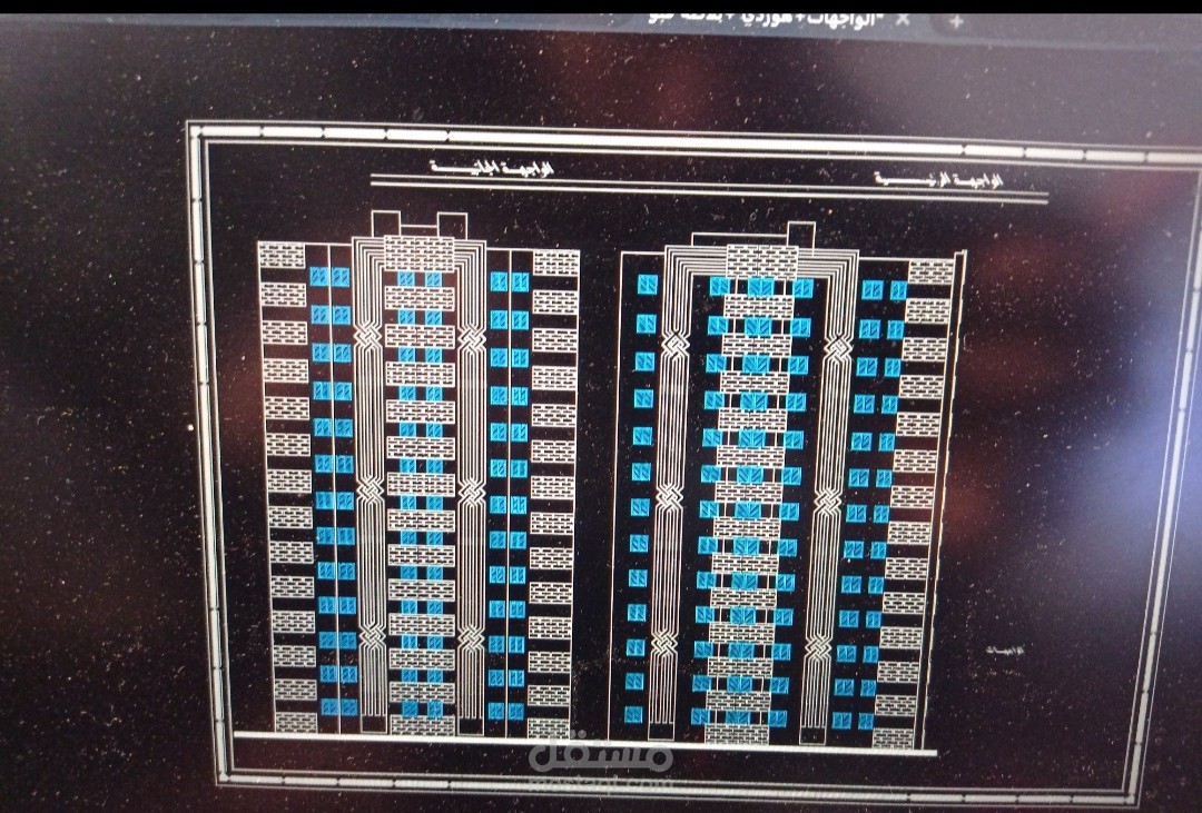 واجهات معمارية 2D