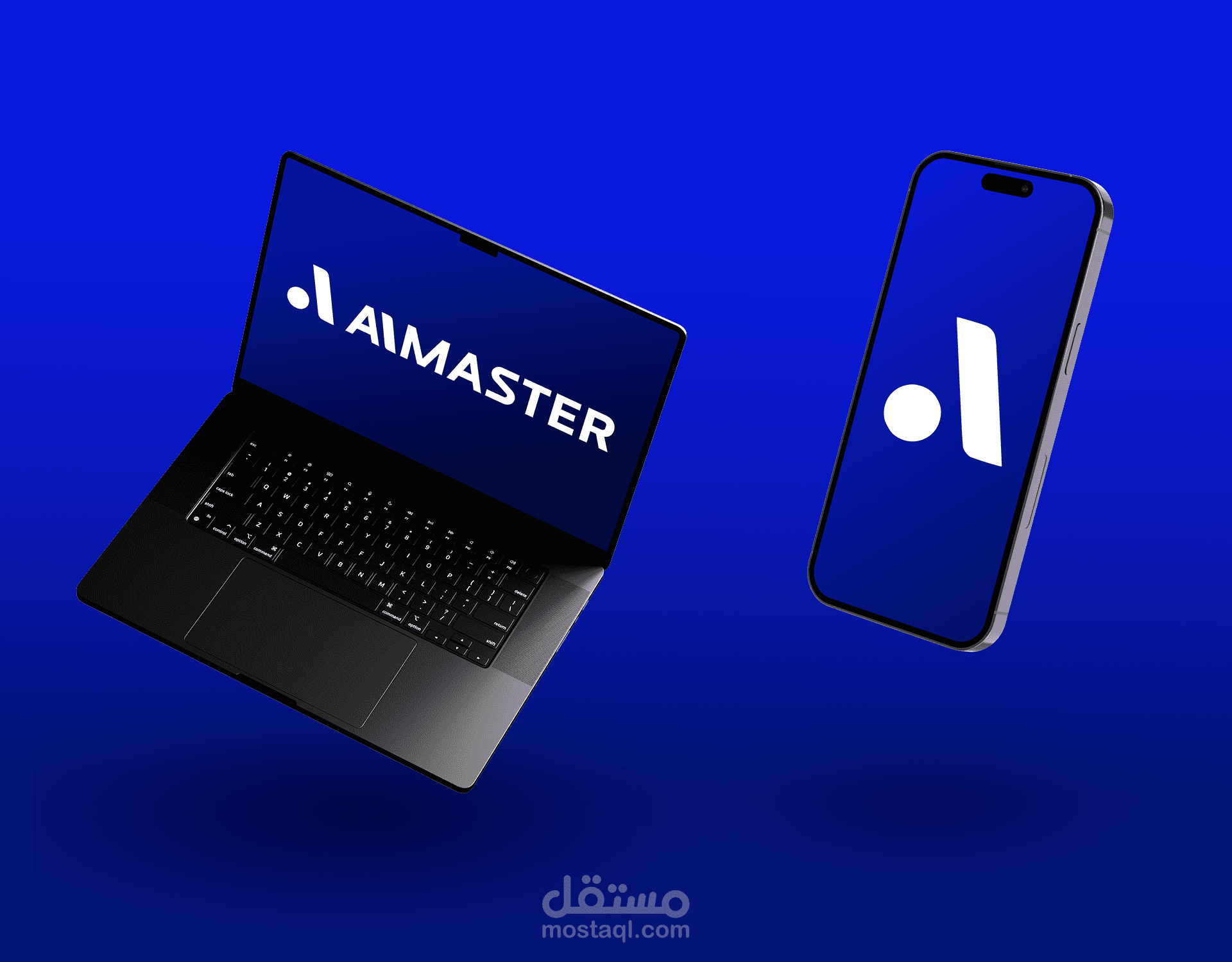 تصميم هوية بصرية لشركة تسويق إلكتروني