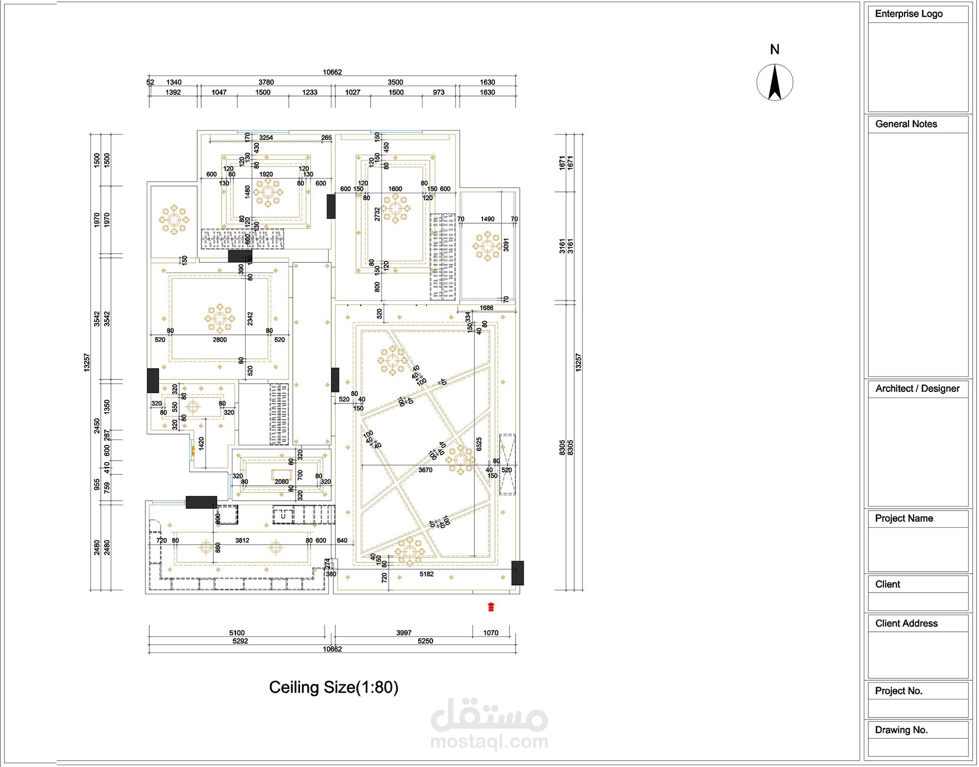 shop drawings  لأعمال تصميم شقة سكنية