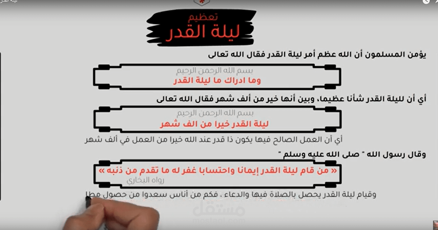 Laylat al-Qadr: Night of Power
