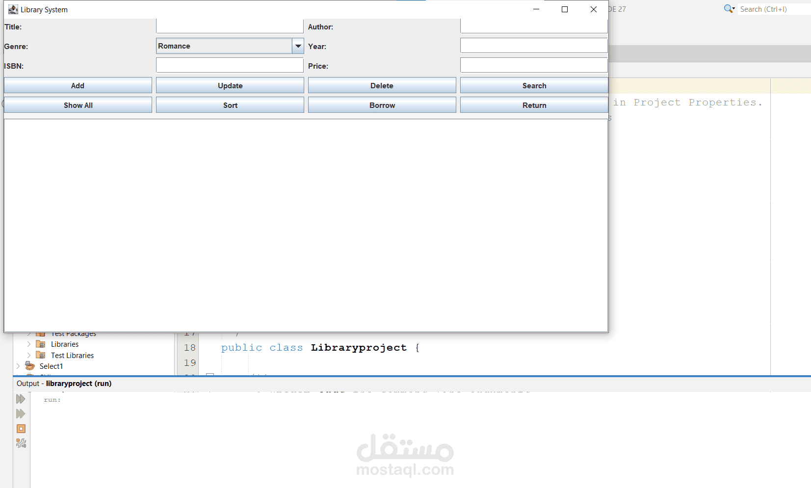 Library Manegement System