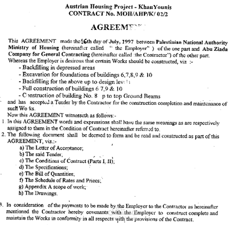 Austrain Housing project- Khan younis