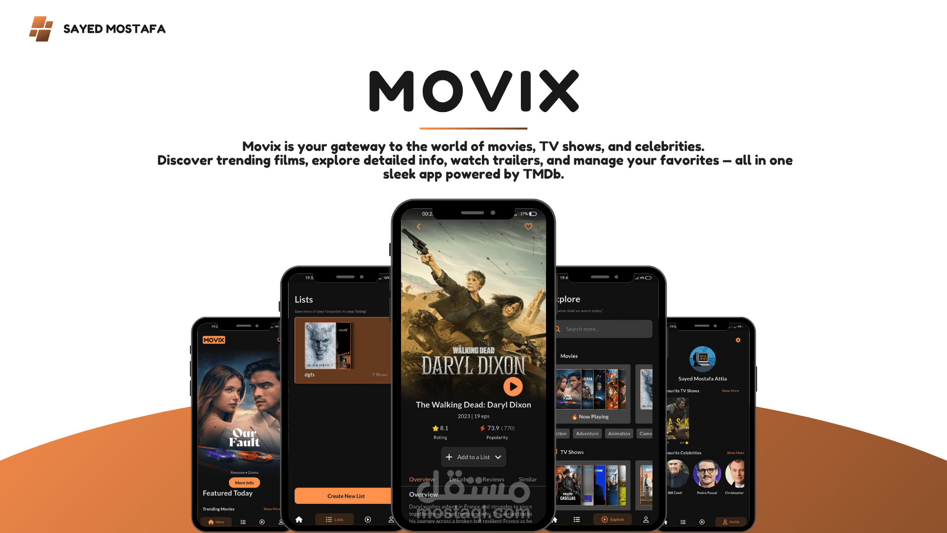 تطبيق Movix – منصة احترافية لاكتشاف ومشاهدة الأفلام والمسلسلات (مشابه لـ IMDb)