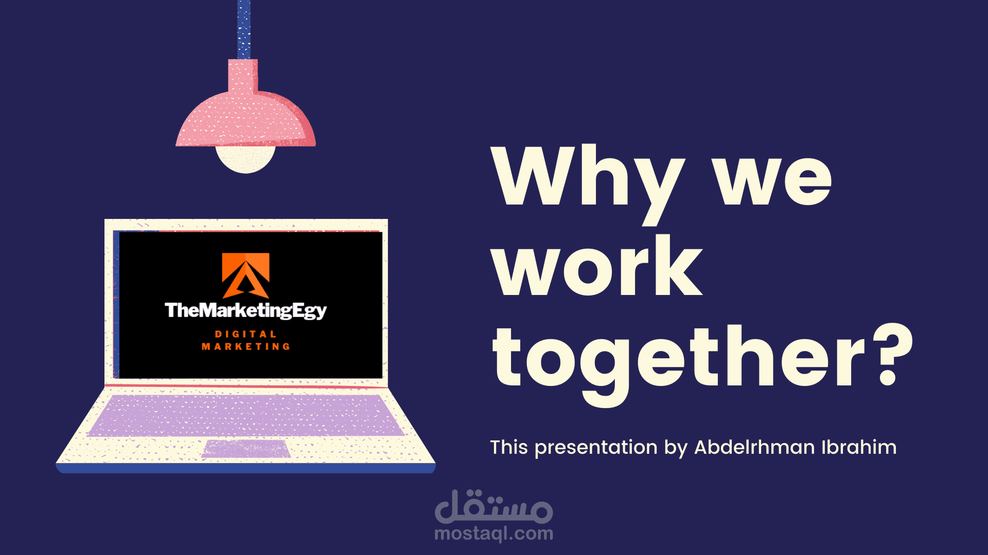 لماذا نعمل معاً ؟