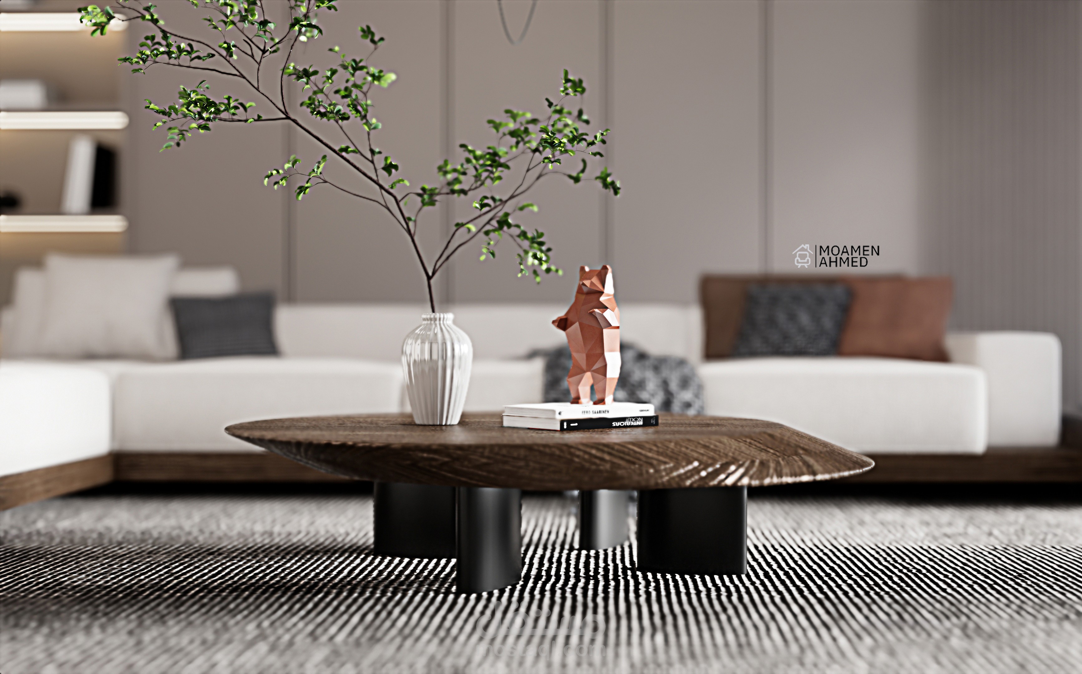 تصميم غرفة معيشة