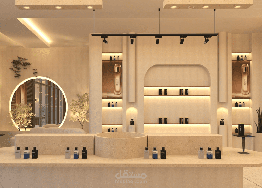 تصميم محل عطور