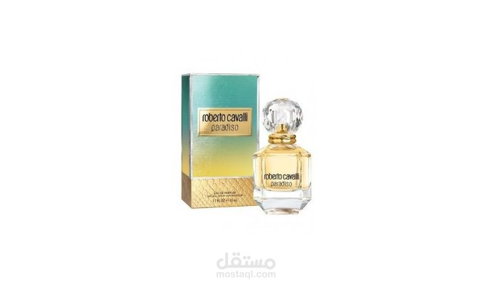 كتابة وصف منتجات على منصة نون (روبرتو كافالي عطر  باراديسو)