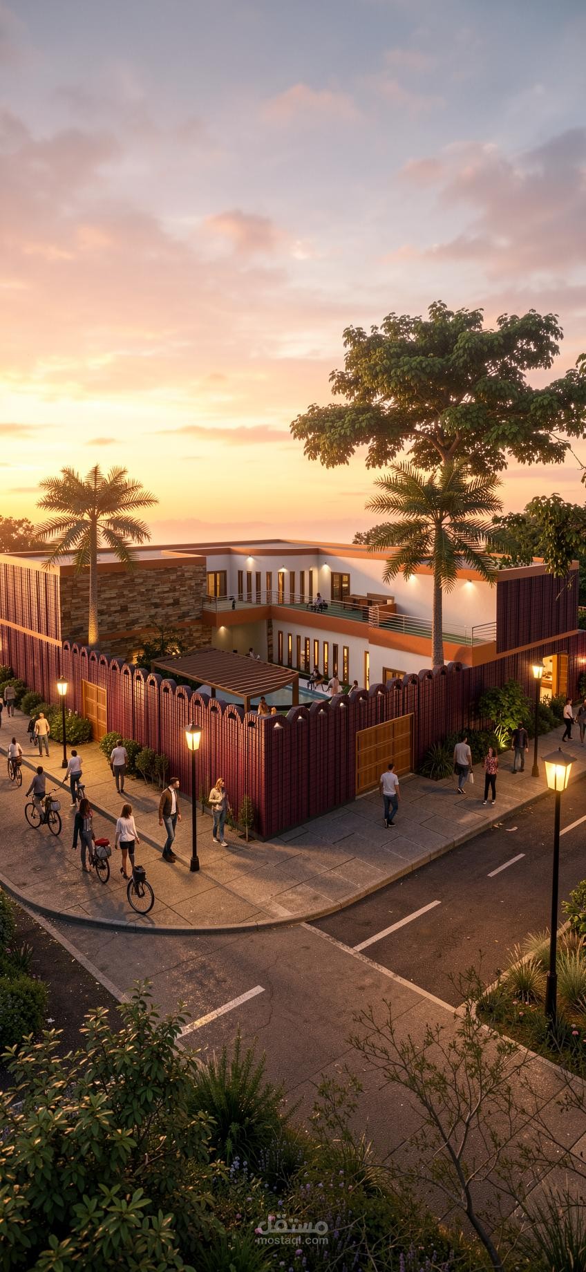 منزل بهوية بصرية عصرية