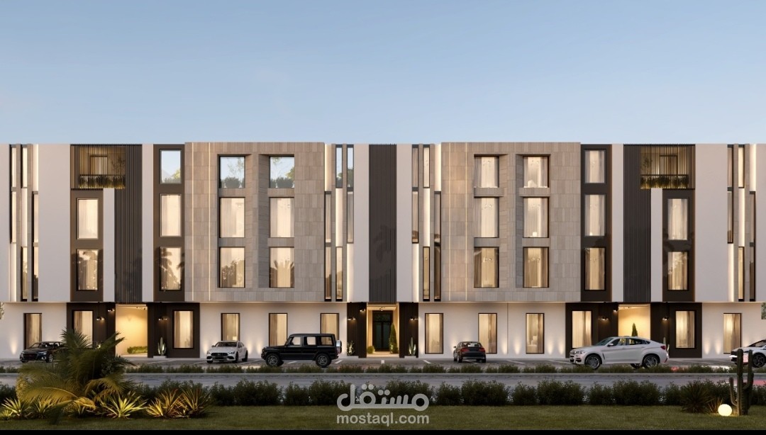 عمارة سكنية سعودية