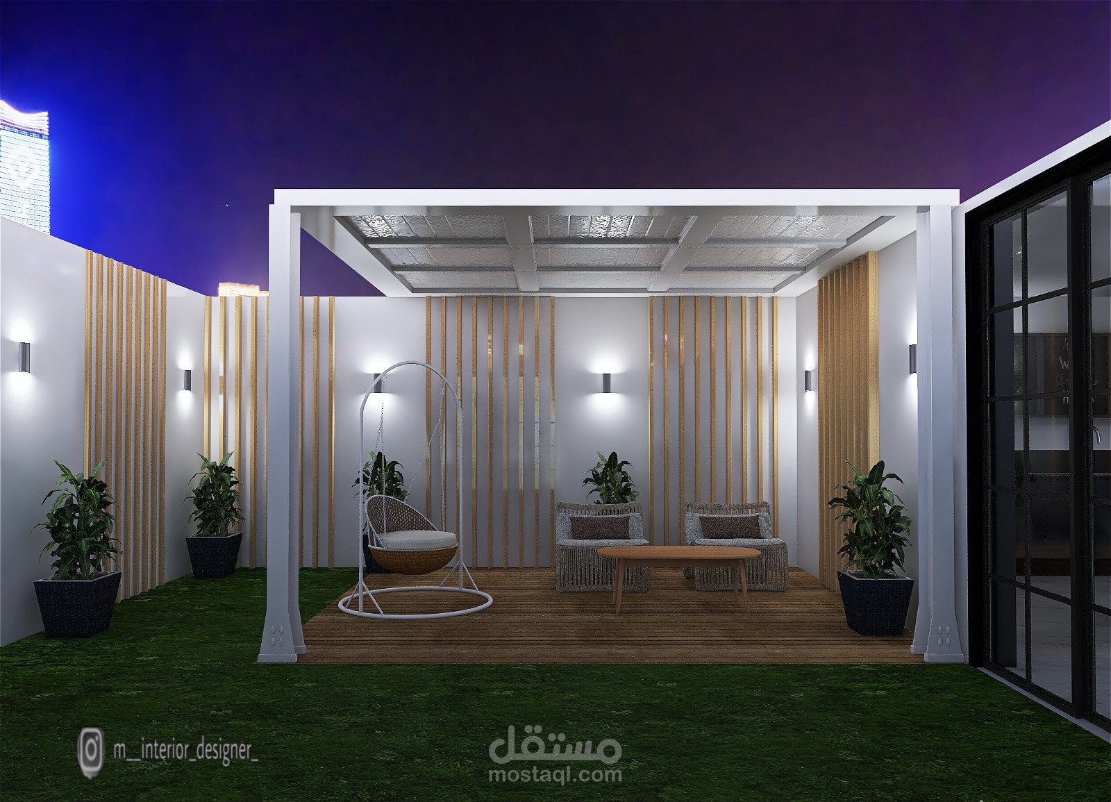 تصميم شالية