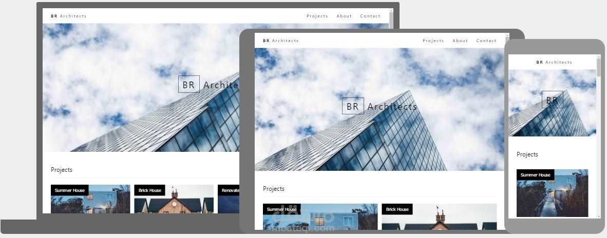 Architect Template - أعمال المعماريين