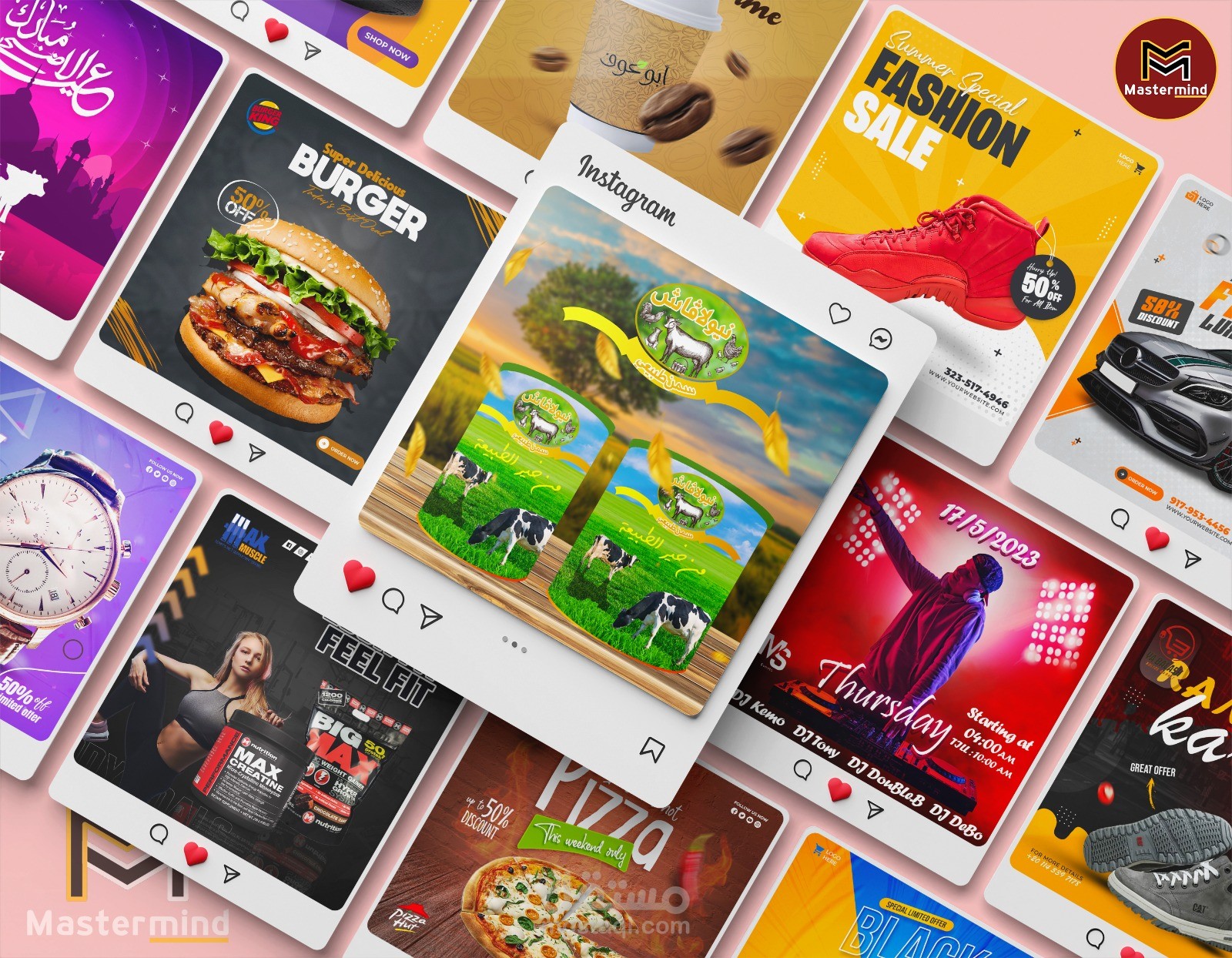 تصميم سوشيل ميديا