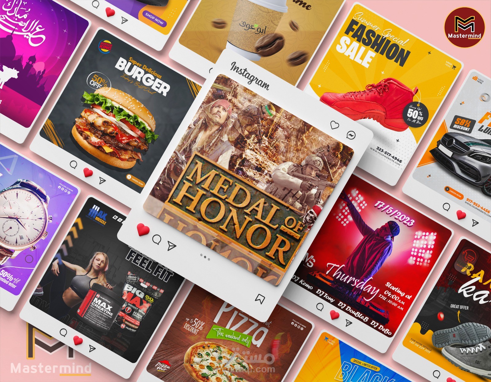 تصميم سوشيل ميديا