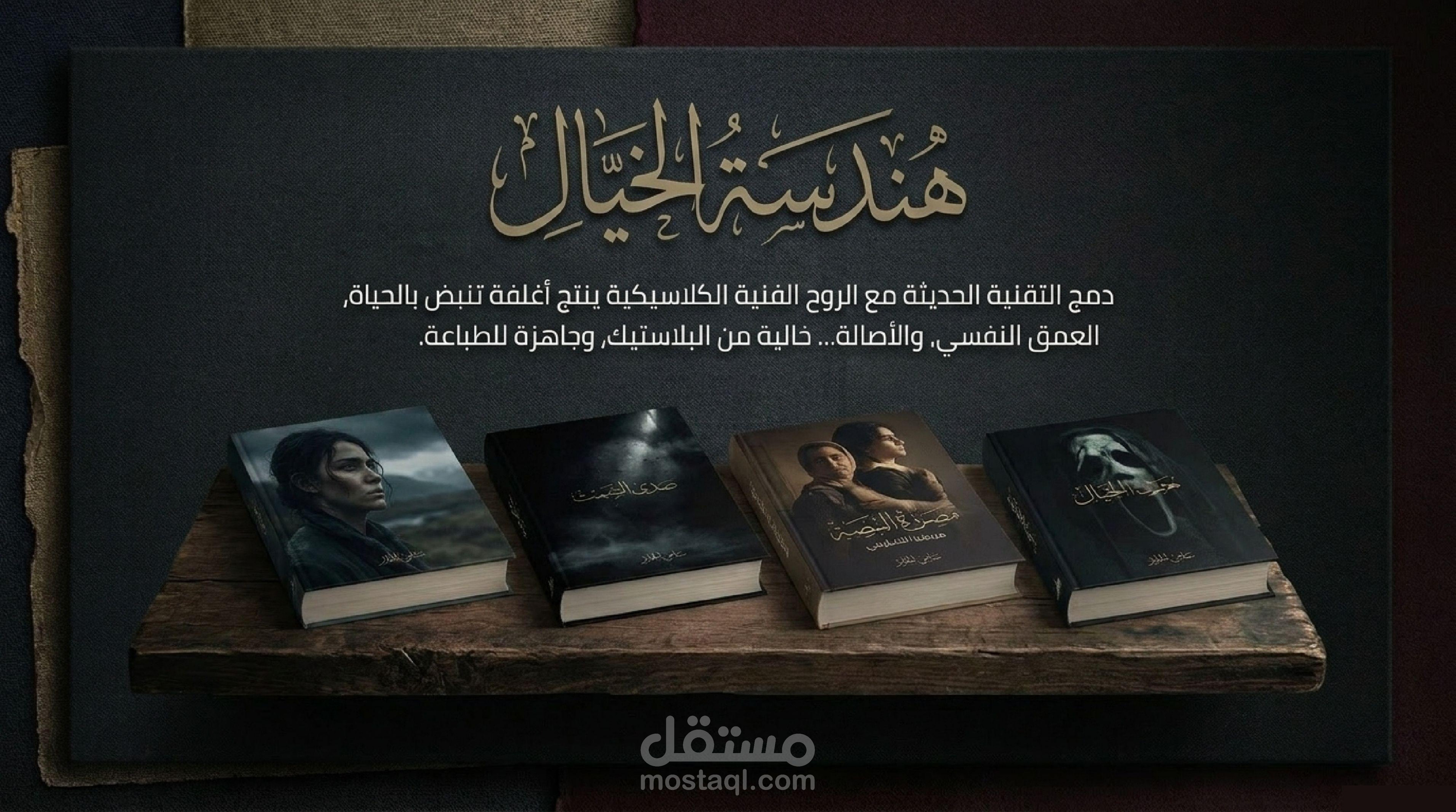 بصمة الحرفي ( اغلفة روايات )