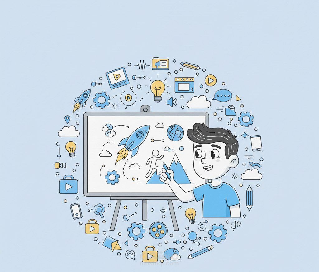 ✅ I will create an attractive whiteboard animation to explain your idea