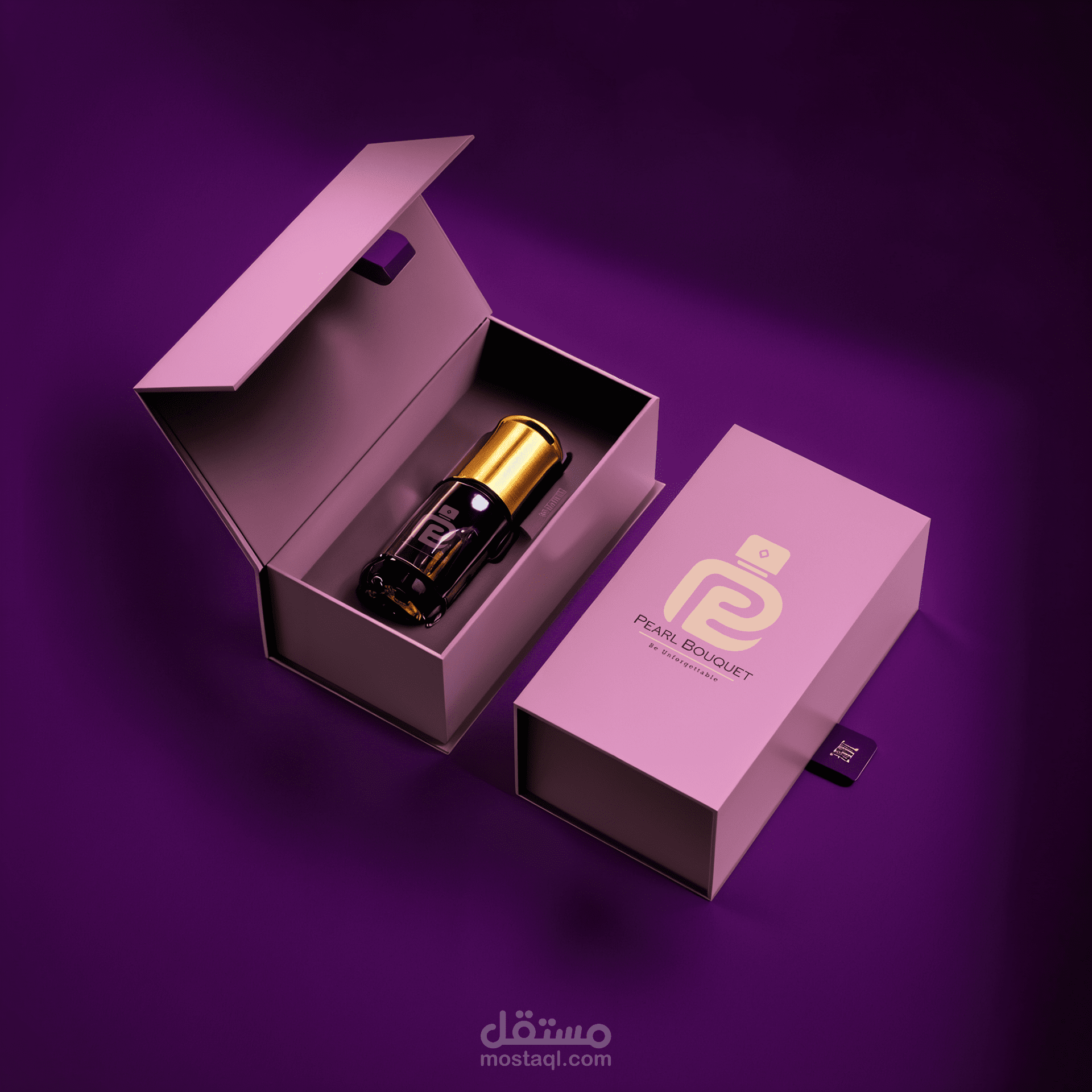 Pearl Bouquet | Perfume Logo Brand Identity