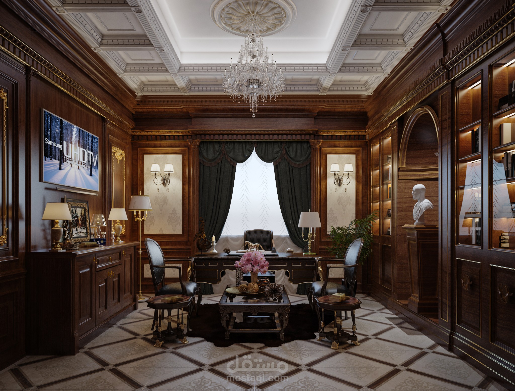 تصميم مكتب دكتور تجميل