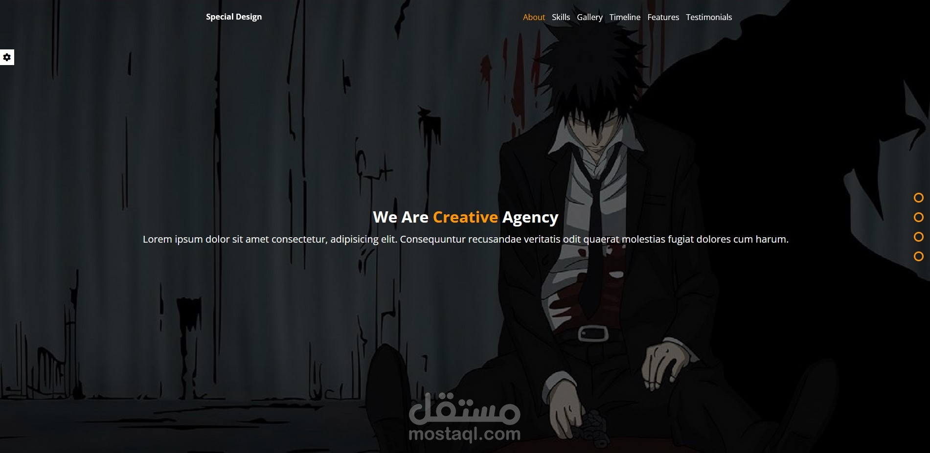 Special Design - Landing Page