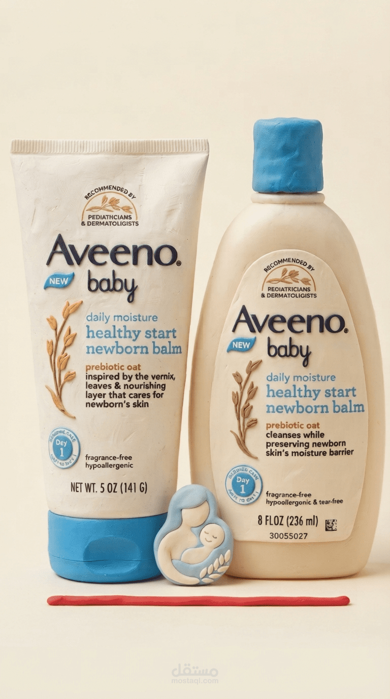 aveeno baby with clay motion style