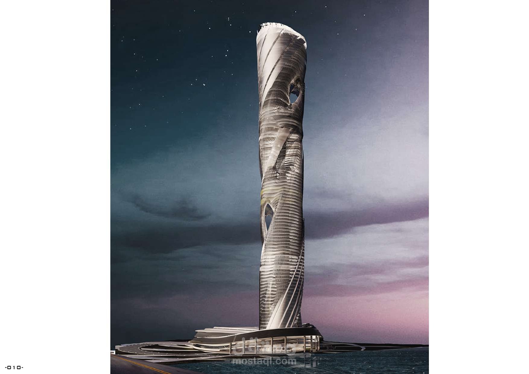 futuristic mixed use