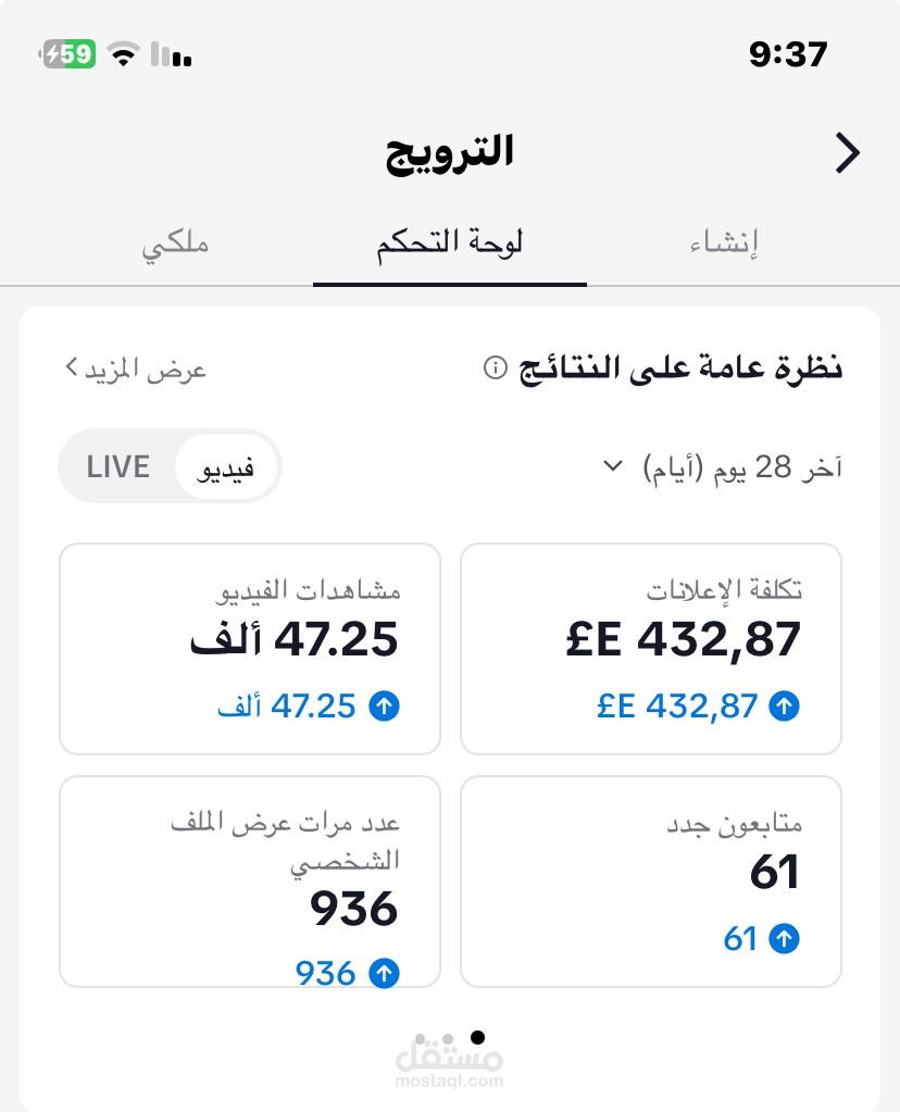 نجاحي على منصة تيك توك