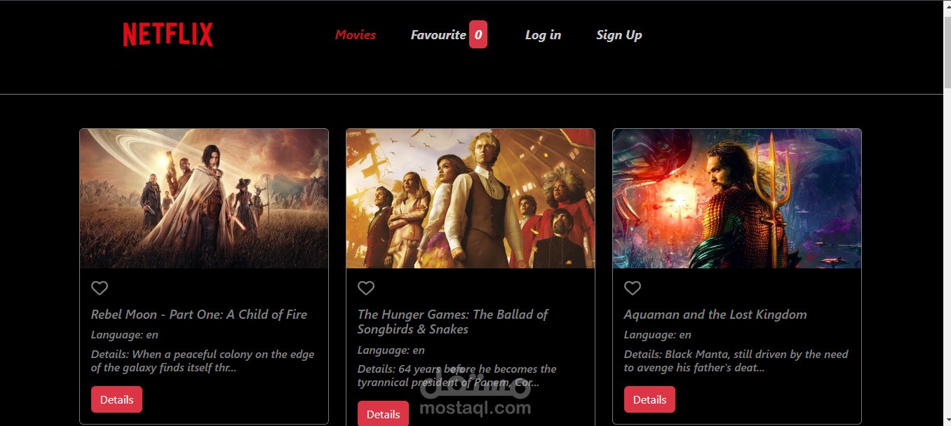 Movies app-تطبيق افلام شبيه ب netflix