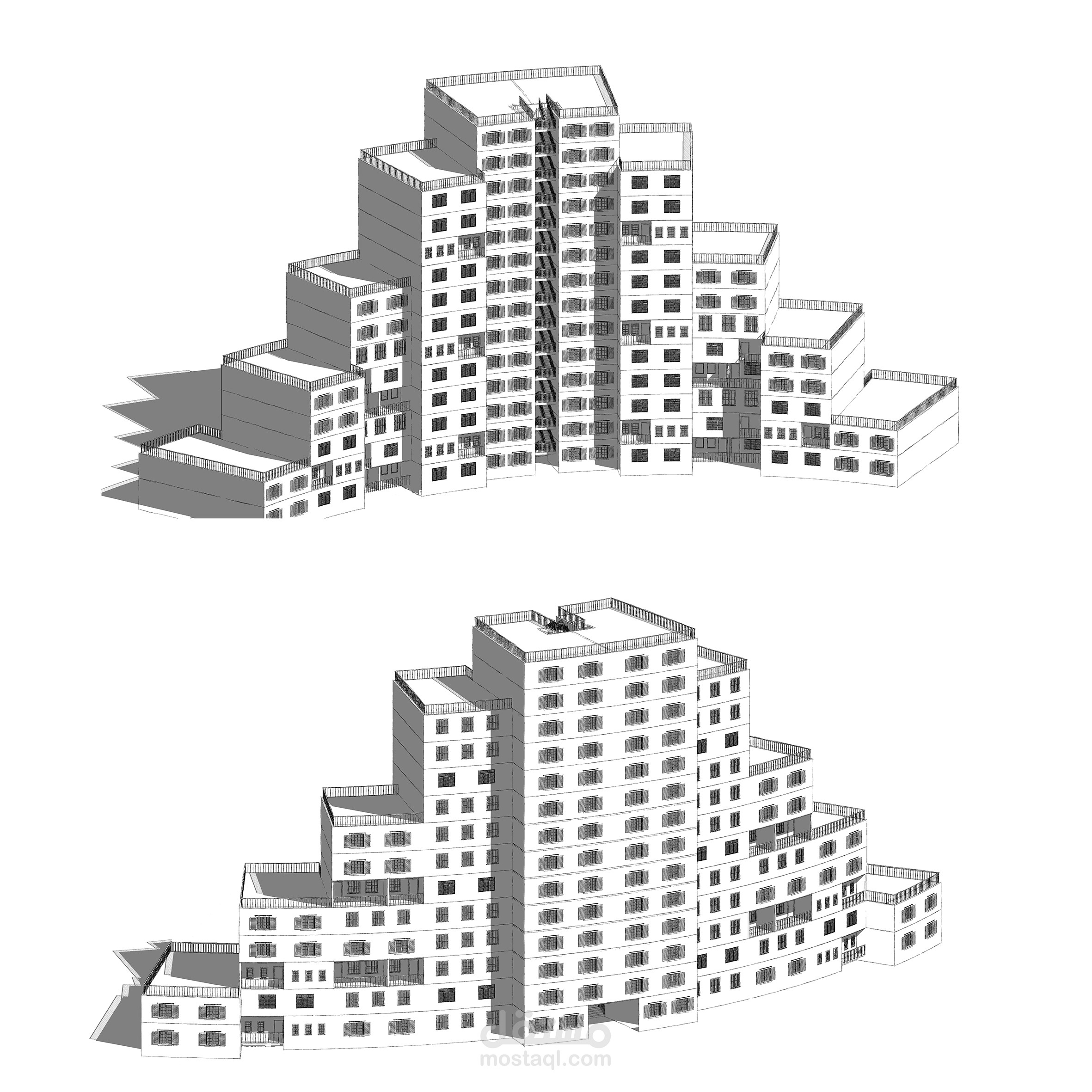 مجمع سكن تراكبي ( مرسيليا )