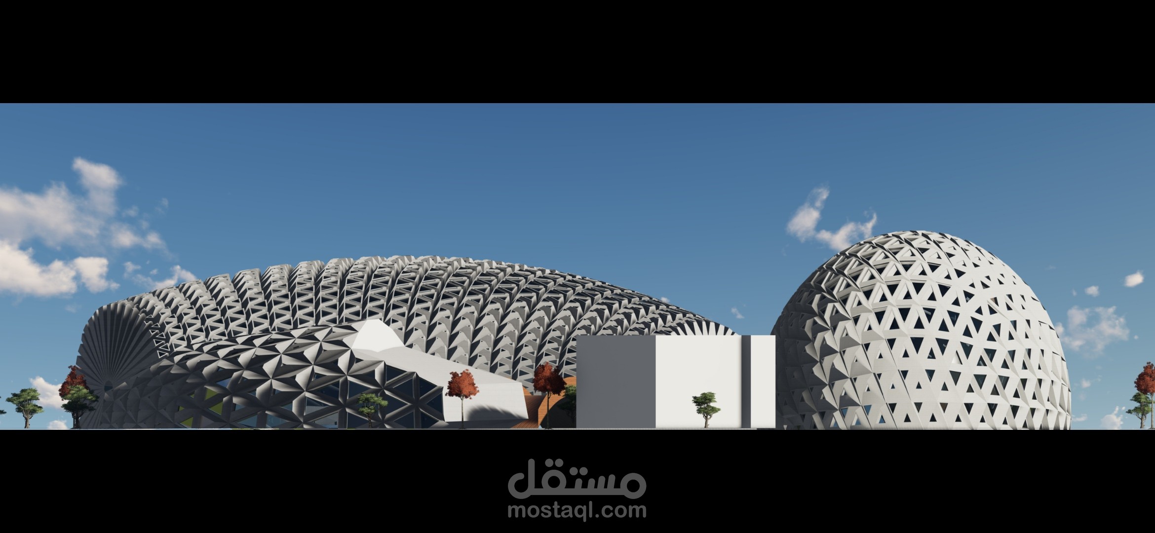 مركز ثقافي ومكتبة ومدرج