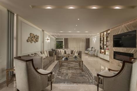 شقة سكنية فاخرة  بالاسكندرية -مصرمن تصميم Arch.Ayman Haytham