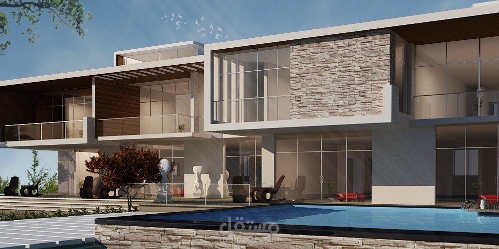 منتجع عائلى جديد من تصميم                Arch.Ayman Haytham