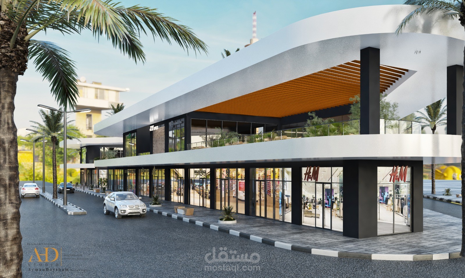 مول تجارى جديد من اعمال Arch.AYMAN HAYTHAM