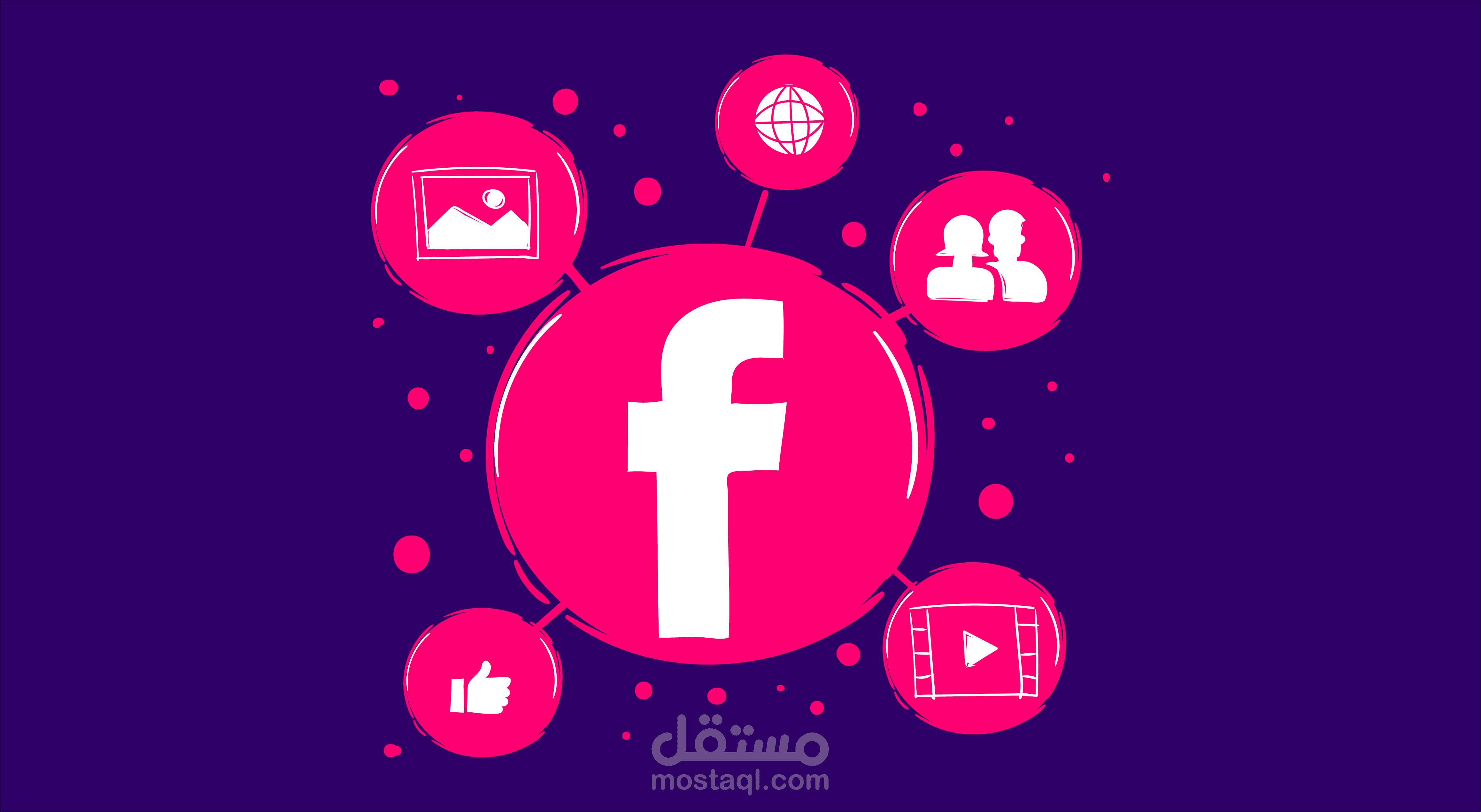 عمل محتوى لصفحة facebook