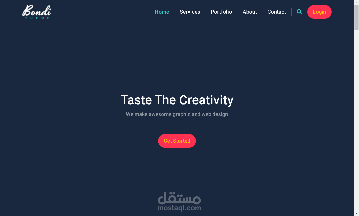 Bootstrap Template