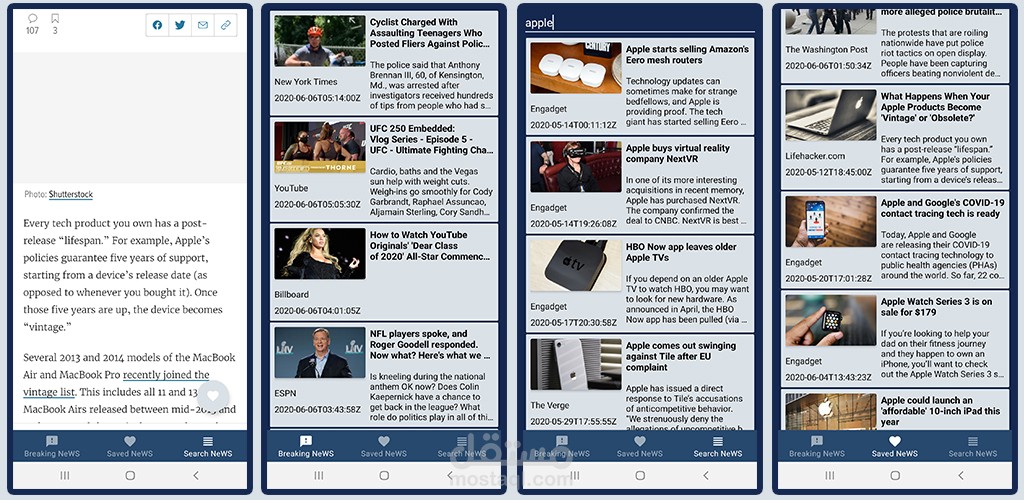MVVM Breaking News App