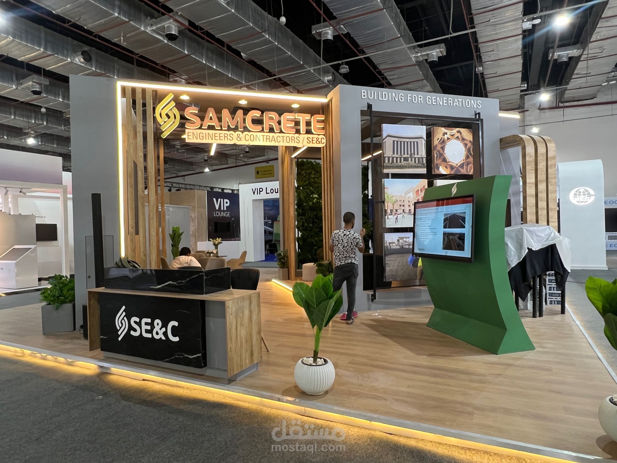 Samcrete booth - Trasmea 2025
