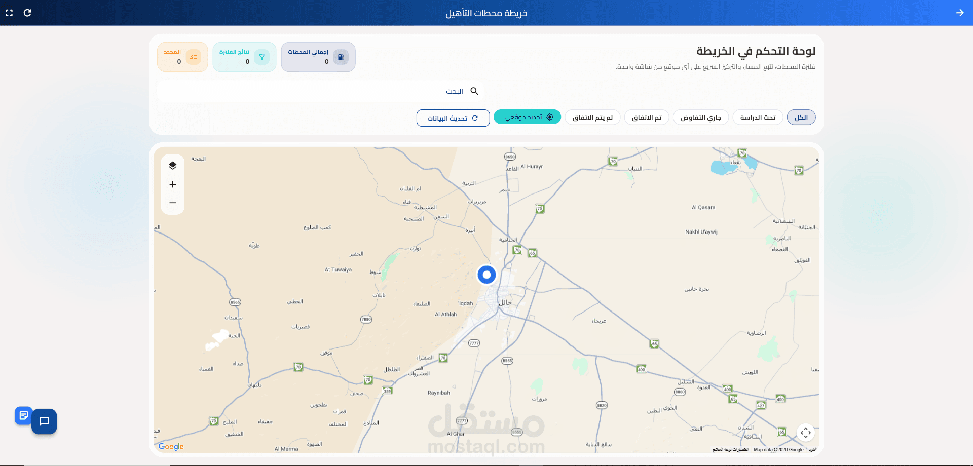 مشروع نظام كامل لادارة الطلبات والعملاء والموردين وادارة الموارد البشرية والمحطات الوقود