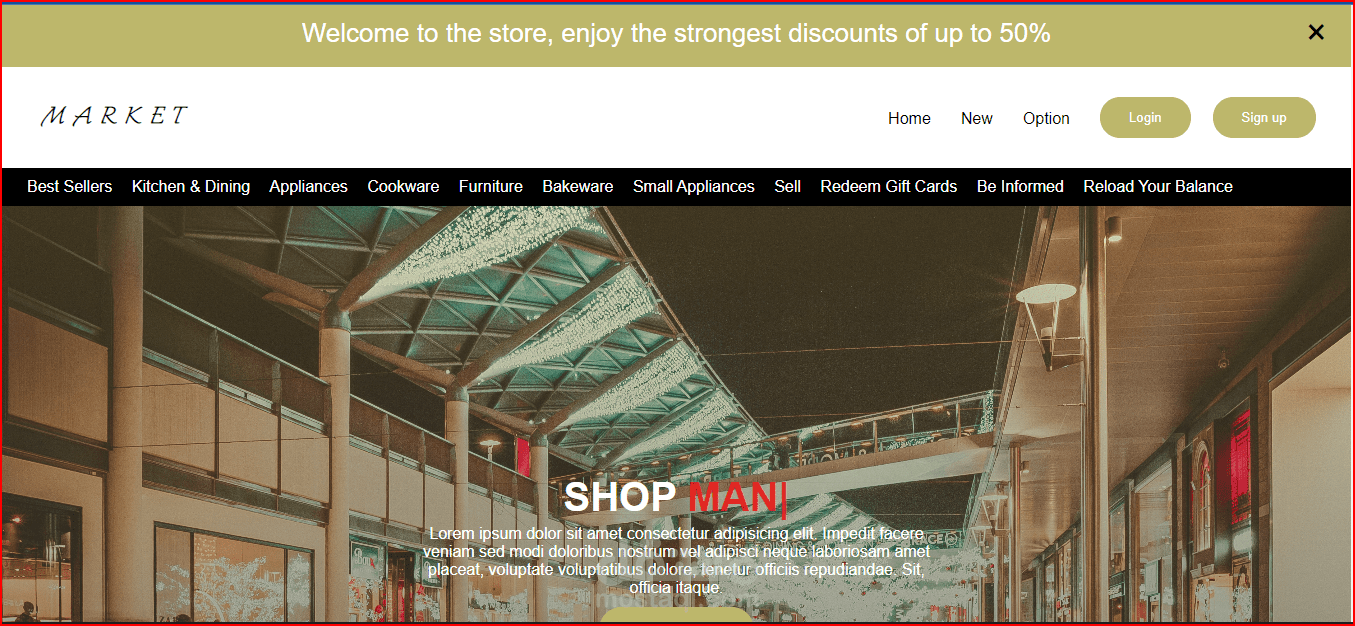 Web Site Market