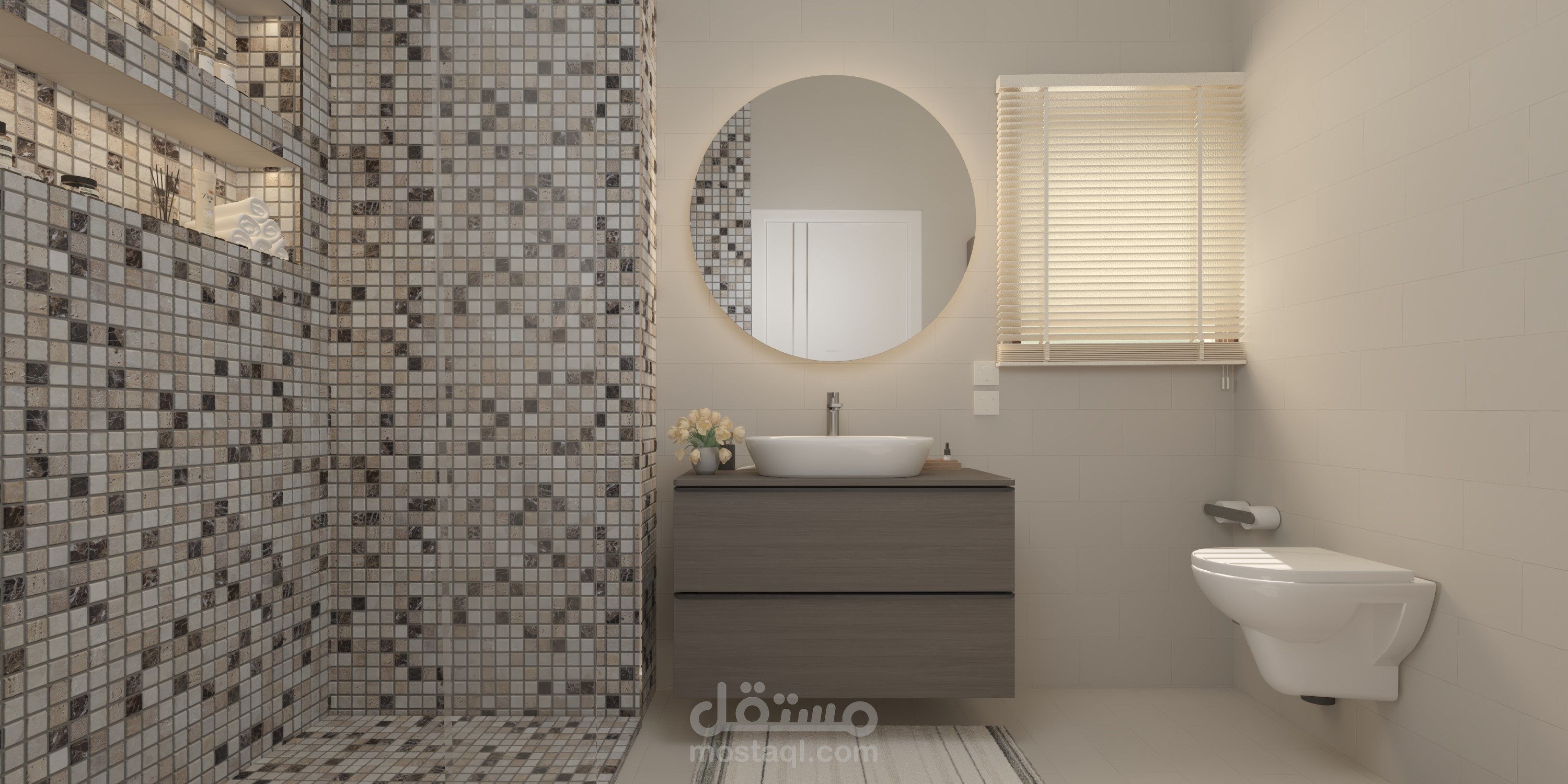 تصميم حمام