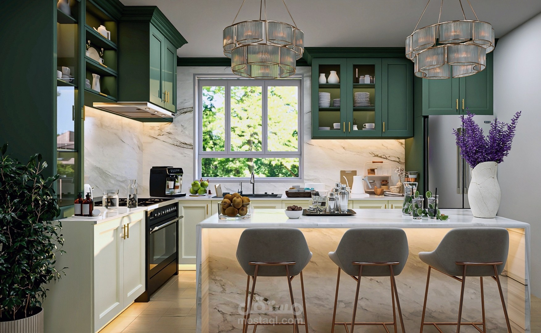 New classic kitchen