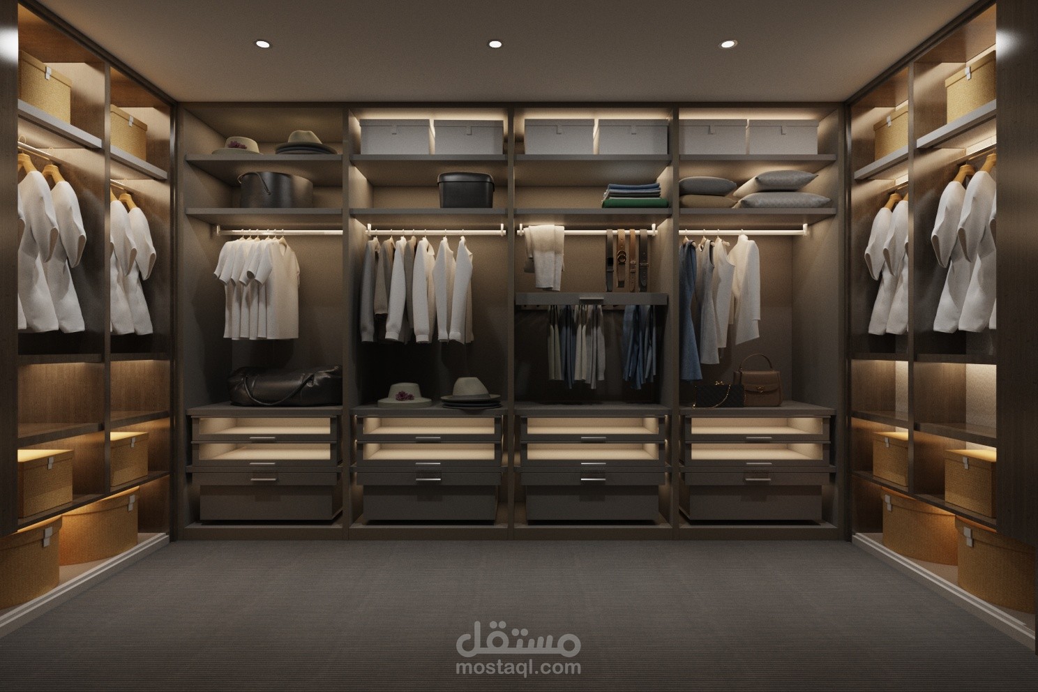 Dressing room design