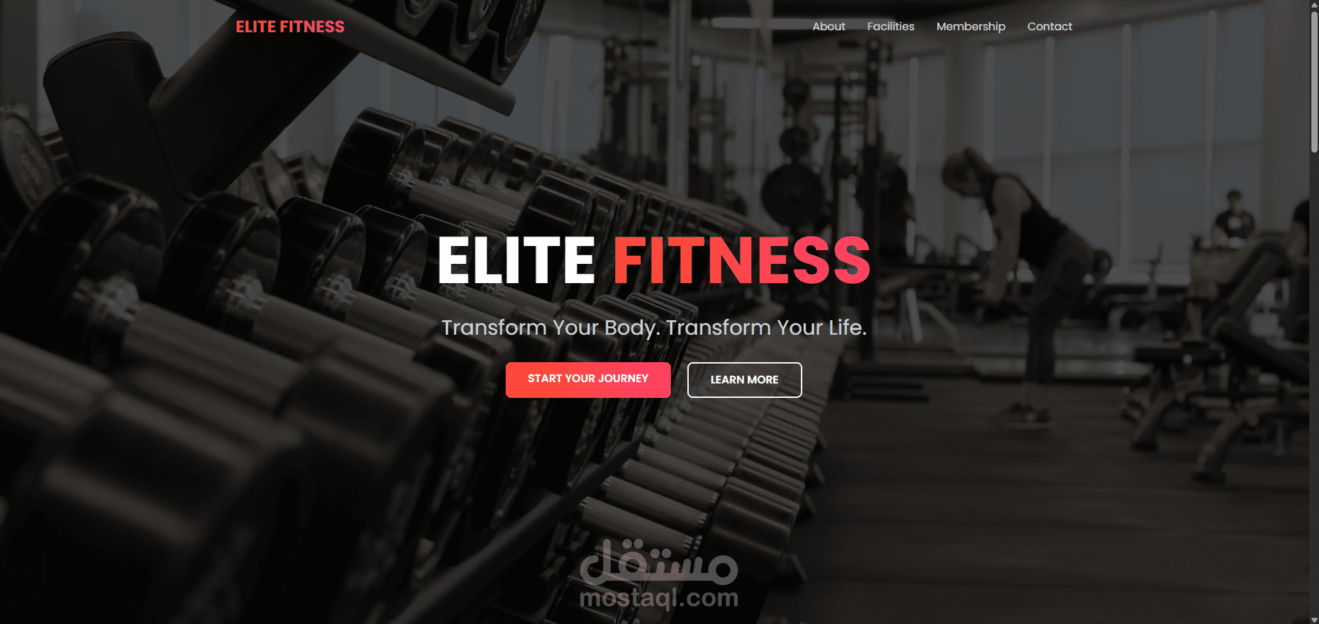 صفحة هبوط للاعمال