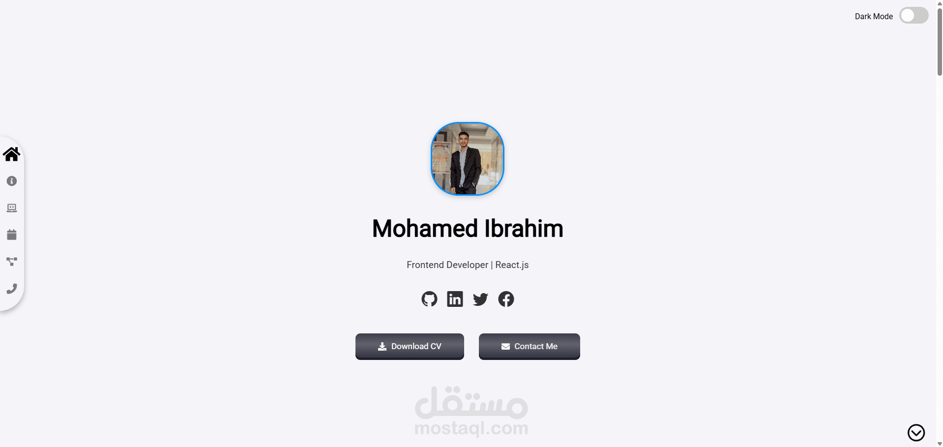 إنشاء موقع شخصي يعكس مهاراتك وخبراتك بشكل مميز