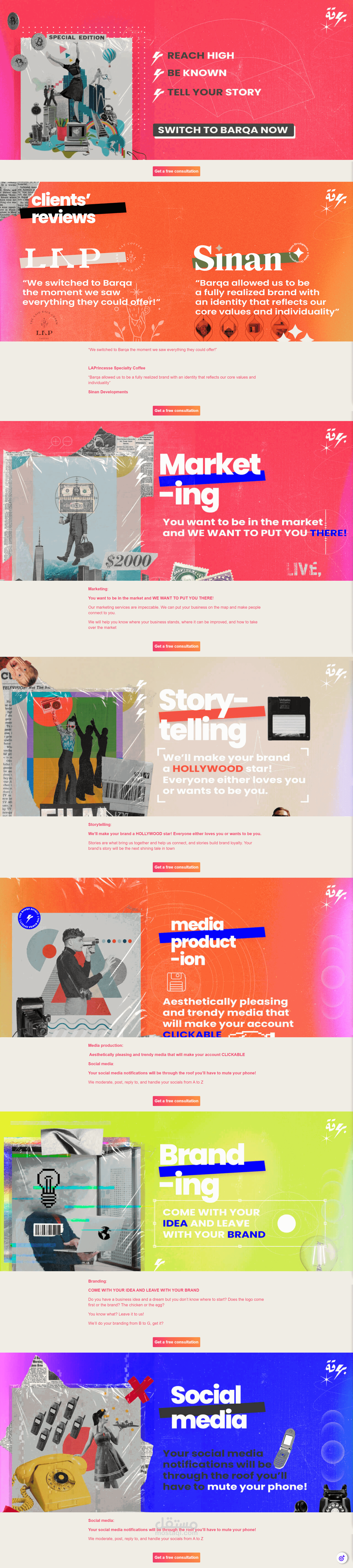 صفحه هبوط علي وردبريس