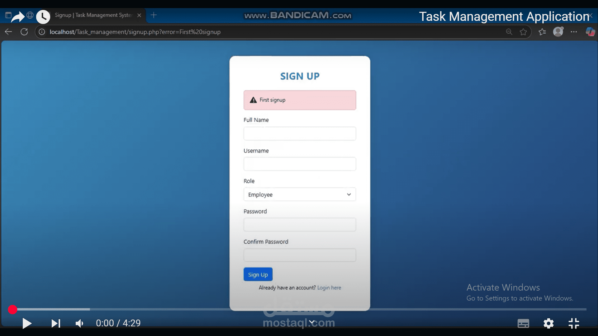 Task Management Application